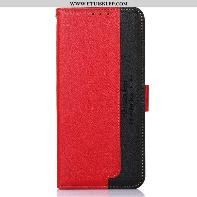 Etui Folio do OnePlus Nord CE 2 5G Dwukolorowy Kazneh